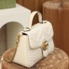 God Factory Gucci White 𝐆𝐆 𝐌𝐚𝐫𝐦𝐨𝐧𝐭 498110 Size 27*19*10.5𝙘𝙢