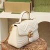 God Factory Gucci White 𝐆𝐆 𝐌𝐚𝐫𝐦𝐨𝐧𝐭 498110 Size 27*19*10.5𝙘𝙢
