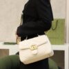 God Factory Gucci White 𝐆𝐆 𝐌𝐚𝐫𝐦𝐨𝐧𝐭 498110 Size 27*19*10.5𝙘𝙢