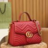 God Factory Gucci Red 𝐆𝐆 𝐌𝐚𝐫𝐦𝐨𝐧𝐭 498110 Size 27*19*10.5𝙘𝙢
