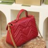 God Factory Gucci Red 𝐆𝐆 𝐌𝐚𝐫𝐦𝐨𝐧𝐭 498110 Size 27*19*10.5𝙘𝙢