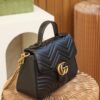 God Factory Gucci Black 𝐆𝐆 𝐌𝐚𝐫𝐦𝐨𝐧𝐭 498110 Size 27*19*10.5𝙘𝙢