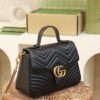 God Factory Gucci Black 𝐆𝐆 𝐌𝐚𝐫𝐦𝐨𝐧𝐭 498110 Size 27*19*10.5𝙘𝙢