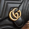 God Factory Gucci Black 𝐆𝐆 𝐌𝐚𝐫𝐦𝐨𝐧𝐭 498110 Size 27*19*10.5𝙘𝙢