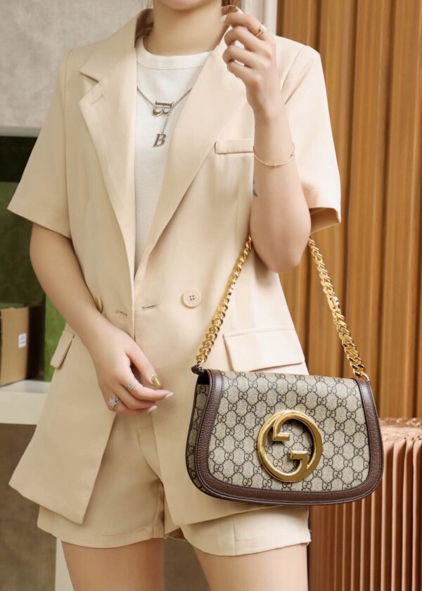 God Factory Gucci 𝐆𝐆 𝐁𝐥𝐨𝐧𝐝𝐢𝐞 699268 Size 28*16*4cm