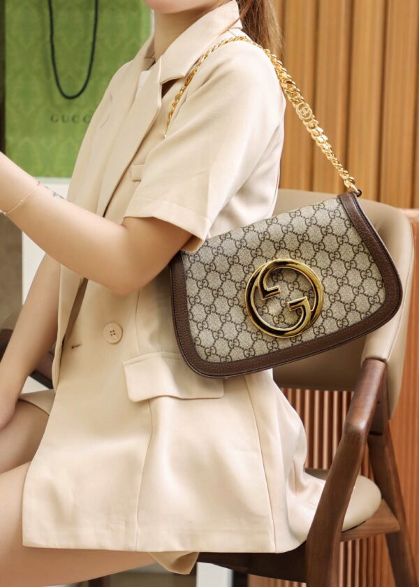God Factory Gucci 𝐆𝐆 𝐁𝐥𝐨𝐧𝐝𝐢𝐞 699268 Size 28*16*4cm