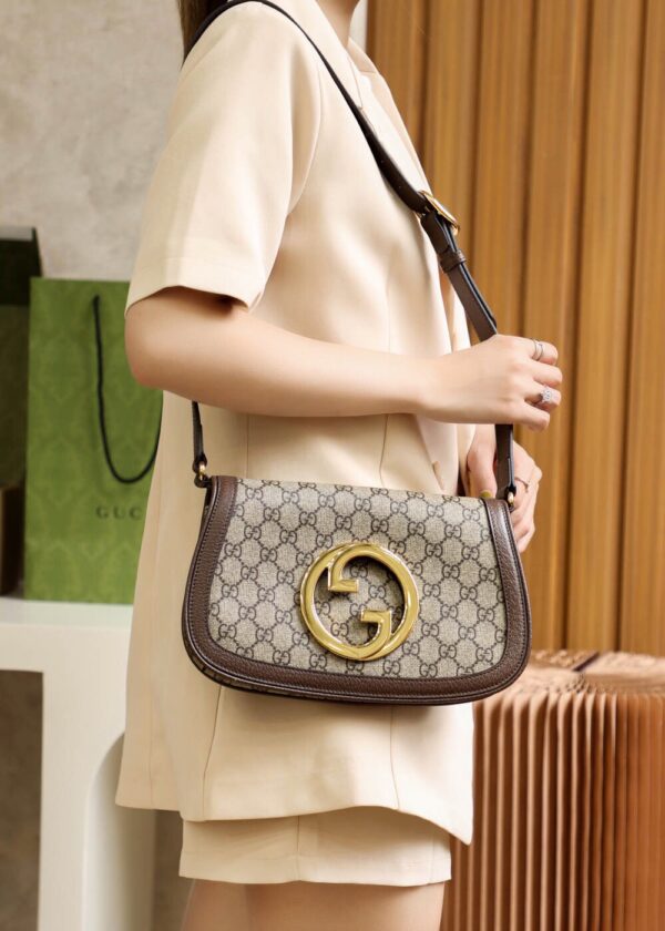 God Factory Gucci 𝐆𝐆 𝐁𝐥𝐨𝐧𝐝𝐢𝐞 699268 Size 28*16*4cm
