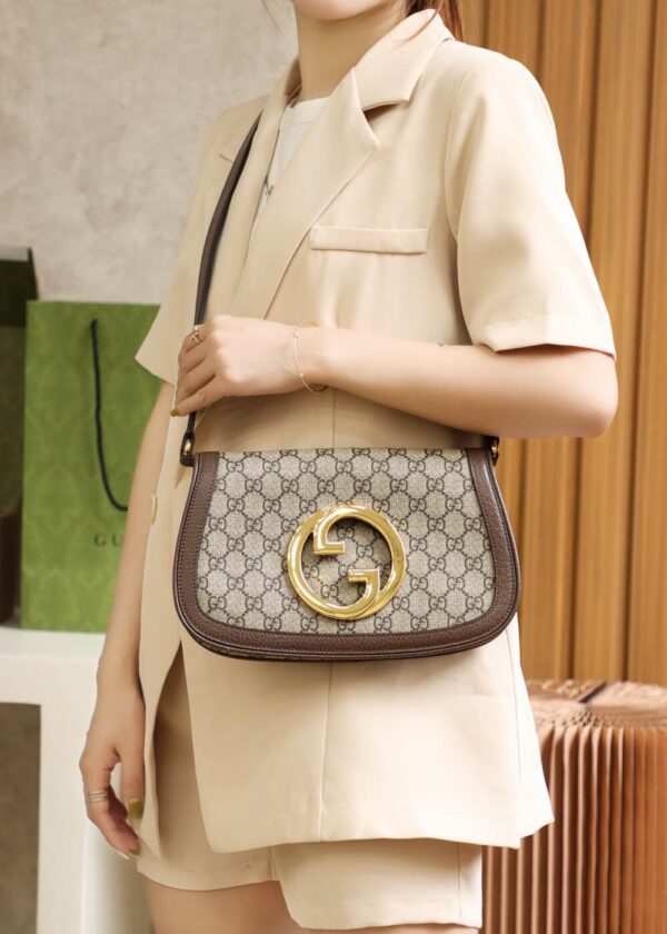 God Factory Gucci 𝐆𝐆 𝐁𝐥𝐨𝐧𝐝𝐢𝐞 699268 Size 28*16*4cm