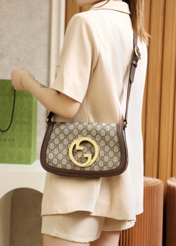 God Factory Gucci 𝐆𝐆 𝐁𝐥𝐨𝐧𝐝𝐢𝐞 699268 Size 28*16*4cm