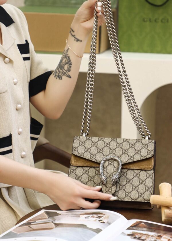 God Factory Gucci 𝐃𝐢𝐨𝐧𝐲𝐬𝐮𝐬 421979 Size 20*15.5*5cm