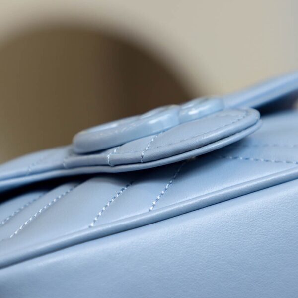 God Factory Gucci 𝐆𝐆 𝐌𝐚𝐫𝐦𝐨𝐧𝐭 Blue 699757 Size 16.5*10*5cm