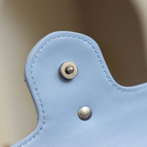 God Factory Gucci 𝐆𝐆 𝐌𝐚𝐫𝐦𝐨𝐧𝐭 Blue 699757 Size 16.5*10*5cm