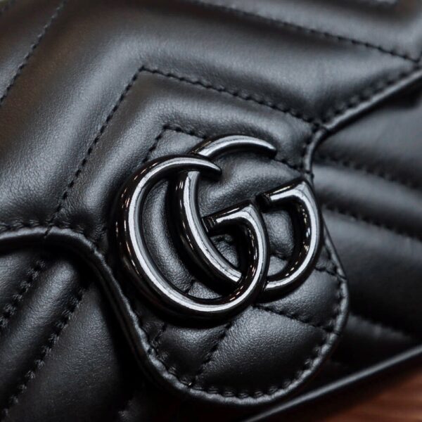 God Factory Gucci 𝐆𝐆 𝐌𝐚𝐫𝐦𝐨𝐧𝐭 Blue 699757 Size 16.5*10*5cm