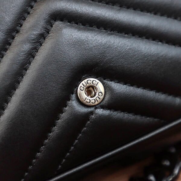 God Factory Gucci 𝐆𝐆 𝐌𝐚𝐫𝐦𝐨𝐧𝐭 Blue 699757 Size 16.5*10*5cm
