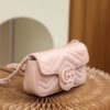 God Factory Gucci 𝐆𝐆 𝐌𝐚𝐫𝐦𝐨𝐧𝐭 Pink 699757 Size 16.5*10*5cm