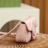 God Factory Gucci 𝐆𝐆 𝐌𝐚𝐫𝐦𝐨𝐧𝐭 Pink 699757 Size 16.5*10*5cm