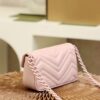 God Factory Gucci 𝐆𝐆 𝐌𝐚𝐫𝐦𝐨𝐧𝐭 Pink 699757 Size 16.5*10*5cm