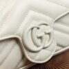 God Factory Gucci 𝐆𝐆 𝐌𝐚𝐫𝐦𝐨𝐧𝐭 White 699757 Size 16.5*10*5cm
