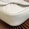 God Factory Gucci 𝐆𝐆 𝐌𝐚𝐫𝐦𝐨𝐧𝐭 White 699757 Size 16.5*10*5cm