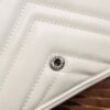 God Factory Gucci 𝐆𝐆 𝐌𝐚𝐫𝐦𝐨𝐧𝐭 White 699757 Size 16.5*10*5cm