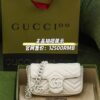 God Factory Gucci 𝐆𝐆 𝐌𝐚𝐫𝐦𝐨𝐧𝐭 White 699757 Size 16.5*10*5cm