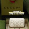 God Factory Gucci 𝐆𝐆 𝐌𝐚𝐫𝐦𝐨𝐧𝐭 White 699757 Size 16.5*10*5cm