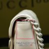 God Factory Gucci 𝐆𝐆 𝐌𝐚𝐫𝐦𝐨𝐧𝐭 White 699757 Size 16.5*10*5cm