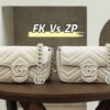 God Factory Gucci 𝐆𝐆 𝐌𝐚𝐫𝐦𝐨𝐧𝐭 White 699757 Size 16.5*10*5cm