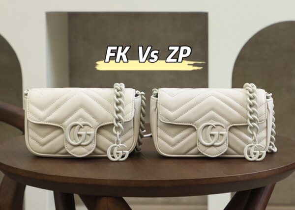 God Factory Gucci 𝐆𝐆 𝐌𝐚𝐫𝐦𝐨𝐧𝐭 White 699757 Size 16.5*10*5cm
