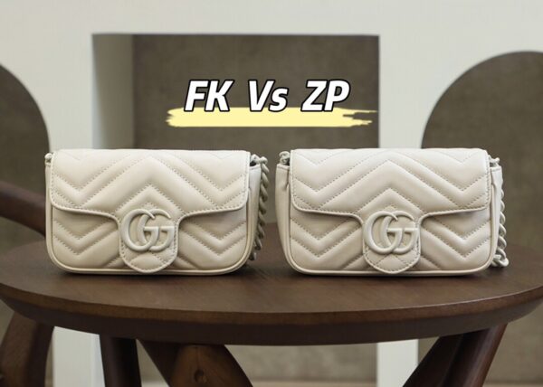 God Factory Gucci 𝐆𝐆 𝐌𝐚𝐫𝐦𝐨𝐧𝐭 White 699757 Size 16.5*10*5cm