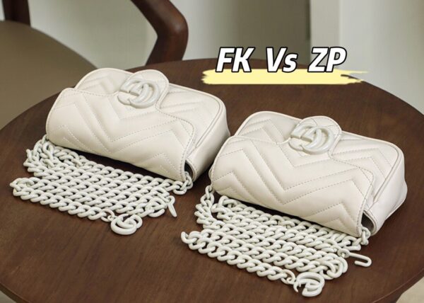 God Factory Gucci 𝐆𝐆 𝐌𝐚𝐫𝐦𝐨𝐧𝐭 White 699757 Size 16.5*10*5cm