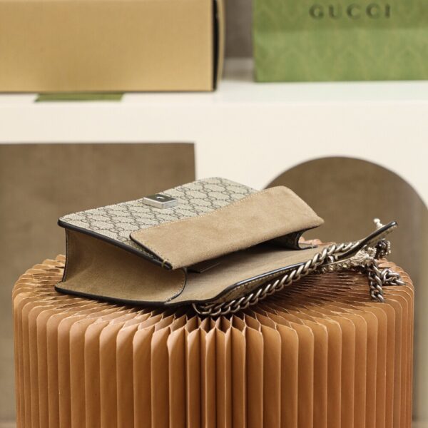 God Factory Gucci 𝘿𝙞𝙤𝙣𝙮𝙨𝙪𝙨 𝙂𝙂 Khaki 499623 Size 25*15*8cm