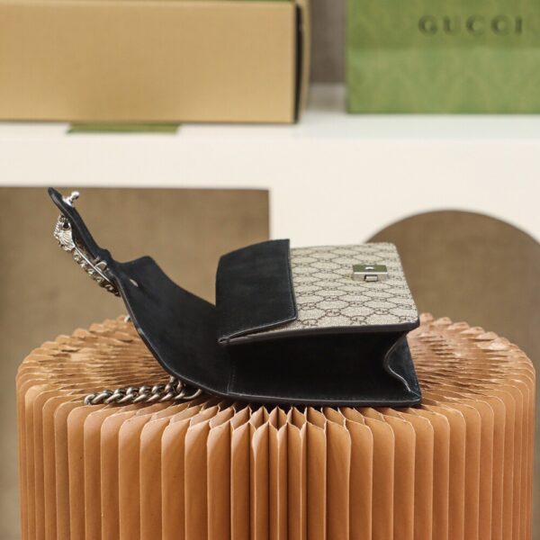 God Factory Gucci 𝘿𝙞𝙤𝙣𝙮𝙨𝙪𝙨 𝙂𝙂 Black 499623 Size 25*15*8cm