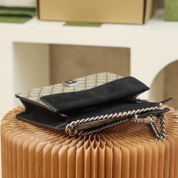 God Factory Gucci 𝘿𝙞𝙤𝙣𝙮𝙨𝙪𝙨 𝙂𝙂 Black 499623 Size 25*15*8cm