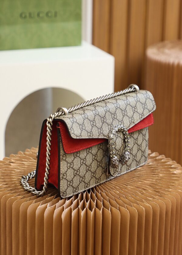 God Factory Gucci 𝘿𝙞𝙤𝙣𝙮𝙨𝙪𝙨 𝙂𝙂 Red 499623 Size 25*15*8cm