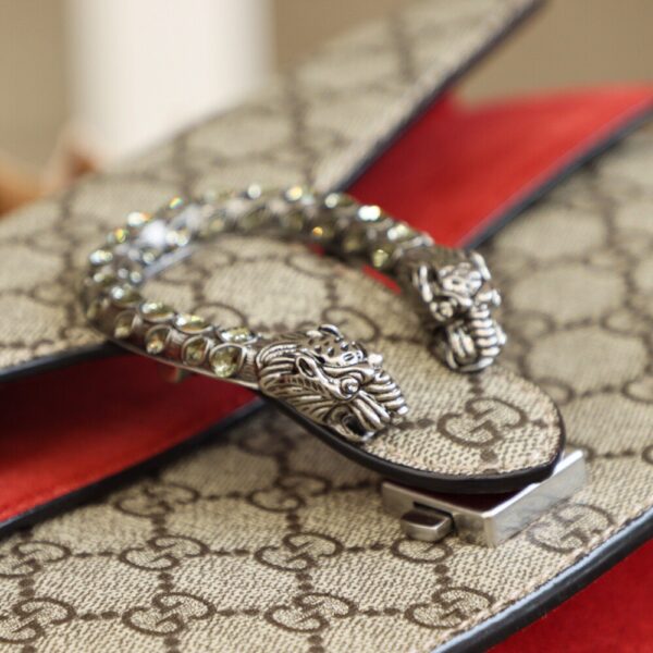 God Factory Gucci 𝘿𝙞𝙤𝙣𝙮𝙨𝙪𝙨 𝙂𝙂 Red 499623 Size 25*15*8cm