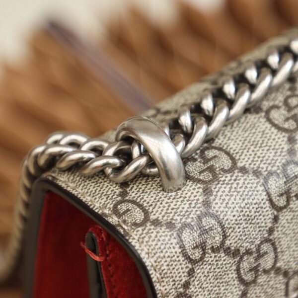 God Factory Gucci 𝘿𝙞𝙤𝙣𝙮𝙨𝙪𝙨 𝙂𝙂 Red 499623 Size 25*15*8cm