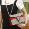 God Factory Gucci 𝘿𝙞𝙤𝙣𝙮𝙨𝙪𝙨 𝙂𝙂 Red 499623 Size 25*15*8cm