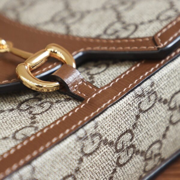 God Factory Gucci 1995 Series Mobile Phone Case Brown Size 11.5*17*4cm