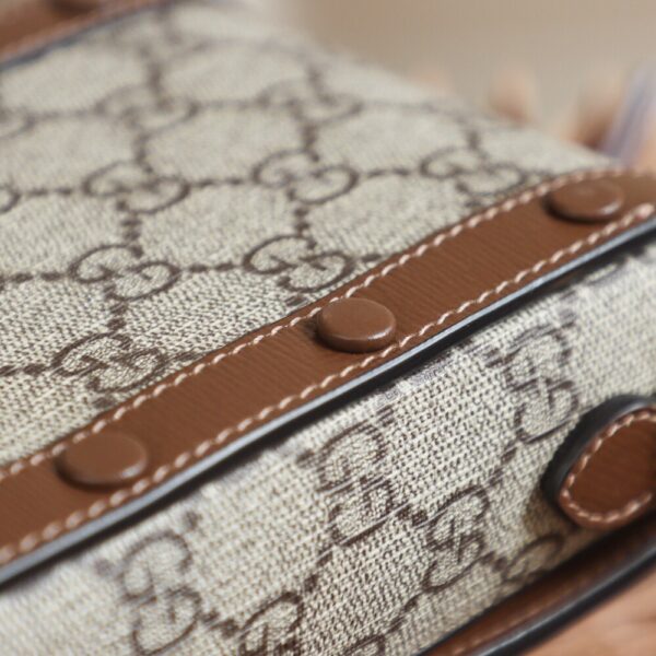 God Factory Gucci 1995 Series Mobile Phone Case Brown Size 11.5*17*4cm
