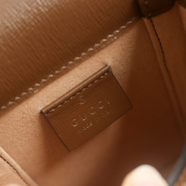 God Factory Gucci 1995 Series Mobile Phone Case Brown Size 11.5*17*4cm
