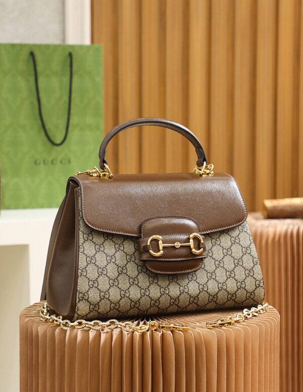 God Factory Gucci 𝐇𝐨𝐫𝐬𝐞𝐛𝐢𝐭 𝟏𝟗𝟗𝟓 Medium 702049 Size 29*20*13cm