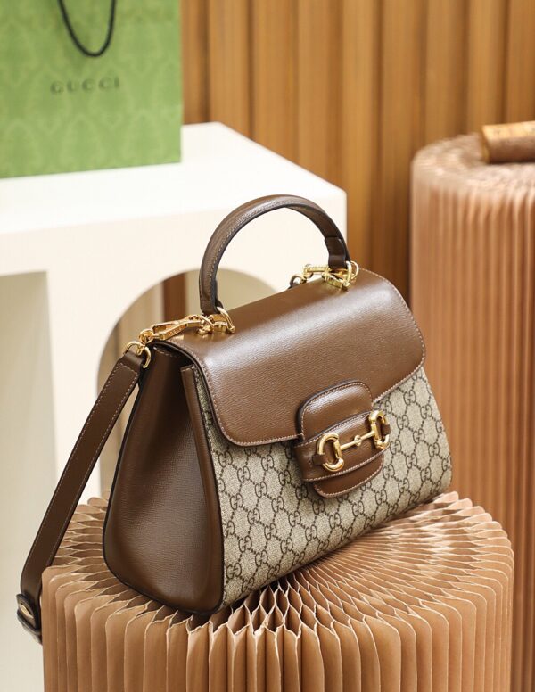 God Factory Gucci 𝐇𝐨𝐫𝐬𝐞𝐛𝐢𝐭 𝟏𝟗𝟗𝟓 Medium 702049 Size 29*20*13cm