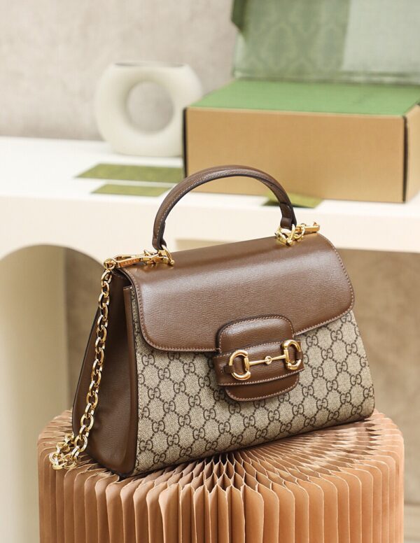 God Factory Gucci 𝐇𝐨𝐫𝐬𝐞𝐛𝐢𝐭 𝟏𝟗𝟗𝟓 Medium 702049 Size 29*20*13cm