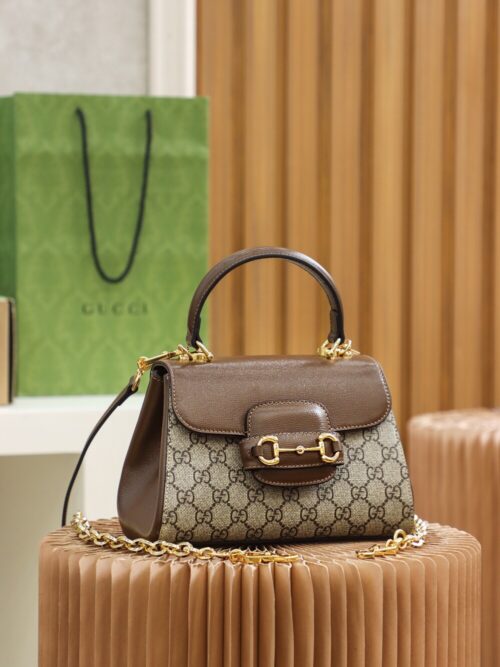 God Factory Gucci 𝐇𝐨𝐫𝐬𝐞𝐛𝐢𝐭 𝟏𝟗𝟗𝟓 Small 703848 Size 22*16*10.5cm