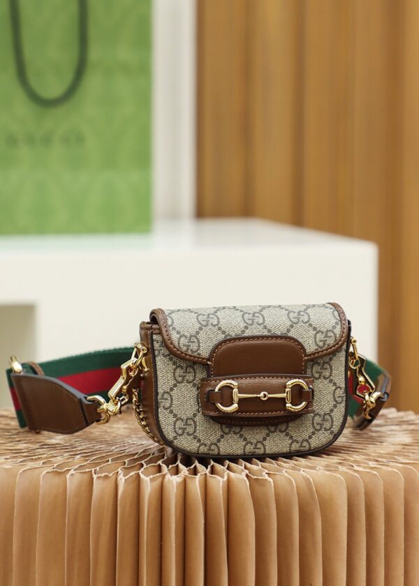 God Factory Gucci 𝐇𝐨𝐫𝐬𝐞𝐛𝐢𝐭 𝟏𝟗𝟓𝟓 𝐒𝐮𝐩𝐞𝐫 𝐌𝐢𝐧𝐢 699760 Size 12*9*4cm