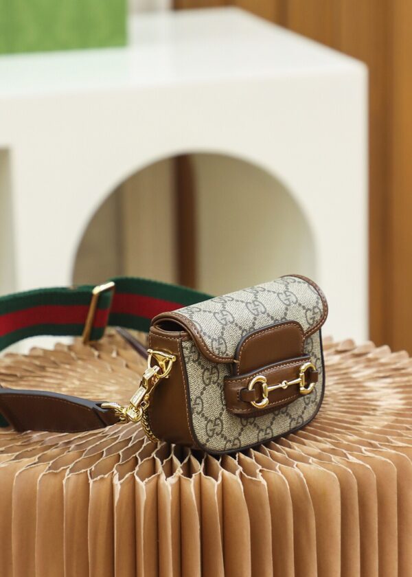 God Factory Gucci 𝐇𝐨𝐫𝐬𝐞𝐛𝐢𝐭 𝟏𝟗𝟓𝟓 𝐒𝐮𝐩𝐞𝐫 𝐌𝐢𝐧𝐢 699760 Size 12*9*4cm
