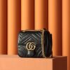 God Factory Gucci 𝐆𝐆 𝐌𝐚𝐫𝐦𝐨𝐧𝐭 New 739682 Black Size 18*15*8cm