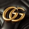 God Factory Gucci 𝐆𝐆 𝐌𝐚𝐫𝐦𝐨𝐧𝐭 New 739682 Black Size 18*15*8cm