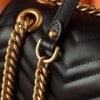 God Factory Gucci 𝐆𝐆 𝐌𝐚𝐫𝐦𝐨𝐧𝐭 New 739682 Black Size 18*15*8cm